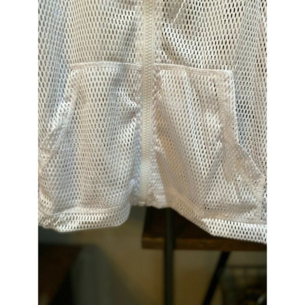 NEW LF The Brand Sheer Mesh Zip Up Track Jacket - Picture 9 of 11